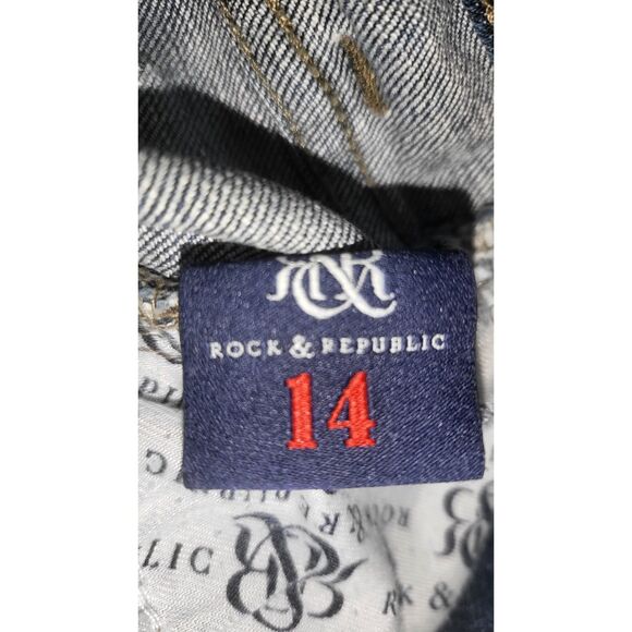 Rock & Republic Womens Ankle Jeans sz 14 EUC - Picture 3 of 11